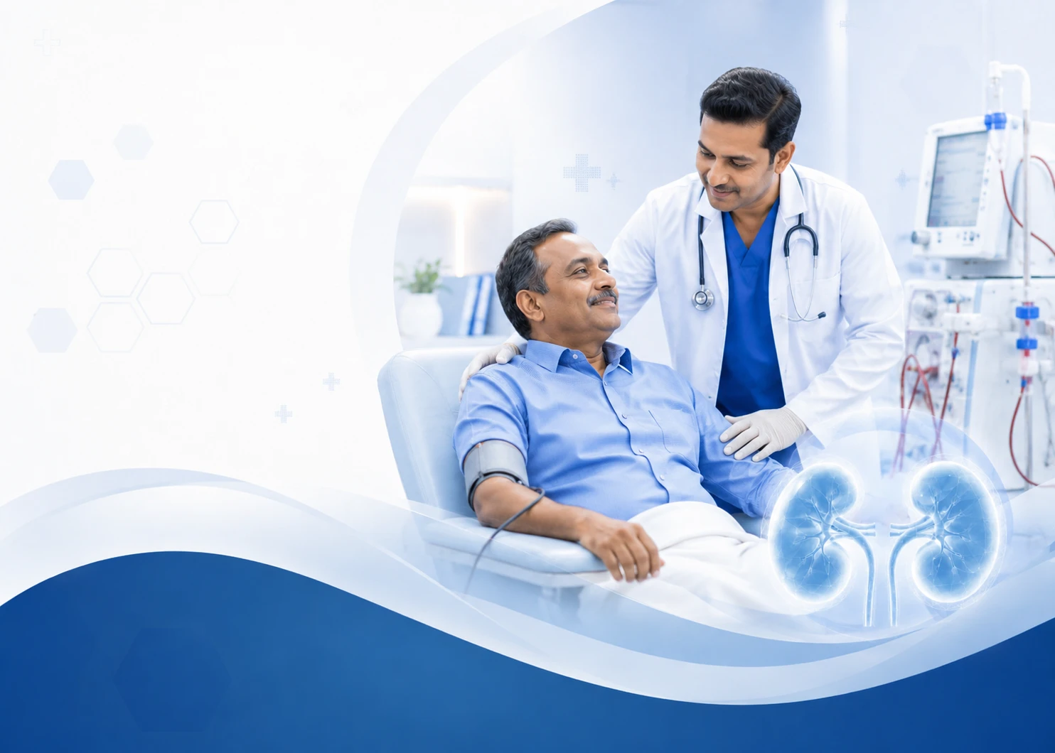 Urinary problems kidney evaluation with nephrologist