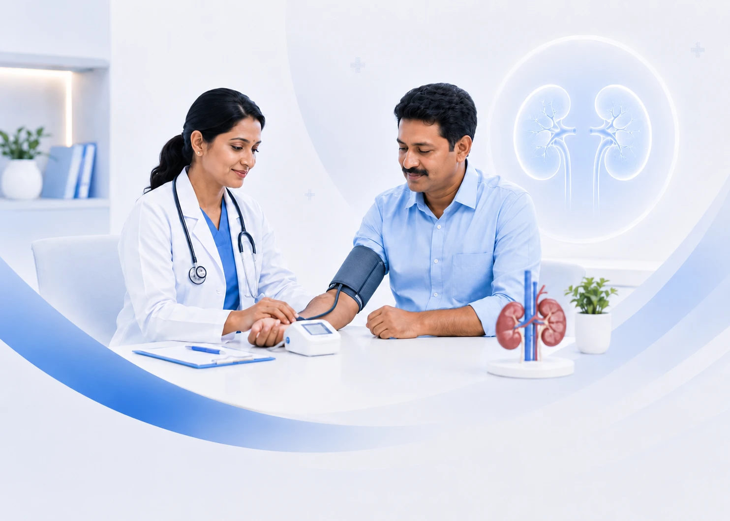 Hypertension and kidney disease consultation
