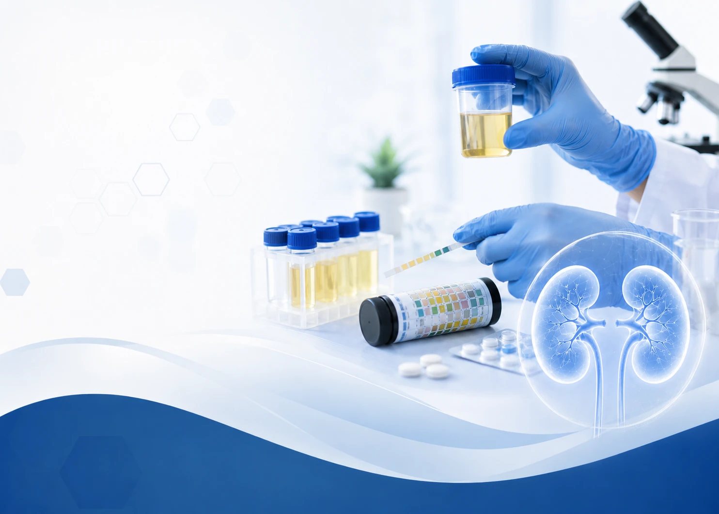 Proteinuria and protein in urine treatment consultation